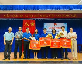 Lễ Kết nghĩa giữa 4 đơn vị: Đoàn xã Quế Thuận, Đoàn xã Quế...